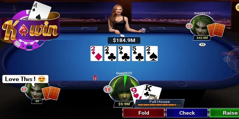 Game bài Poker thu hút người chơi tham gia Game bài Poker thu hút người chơi tham gia
