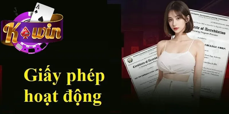 Người chơi an tâm khi chơi game tại địa chỉ có giấy phép hoạt động